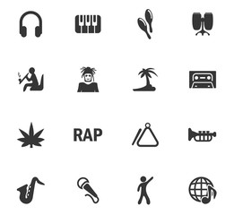 music icon set