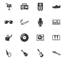 music icon set