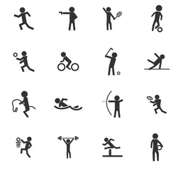 sport icon set