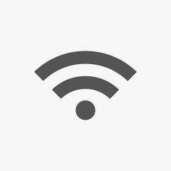 wifi icon stock vector illustration flat design