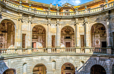 Caprarola villa farnese palace 