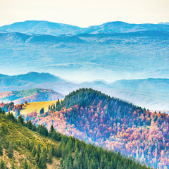 Obrazy  Piękne góry jesienią