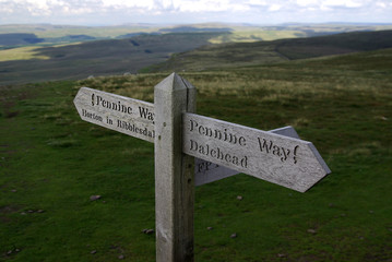 Fingerpost Pennine Way 