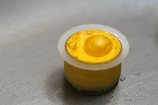 Yellow ink for tattooing
