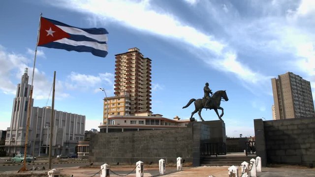 skyline in downtown havana, cuba