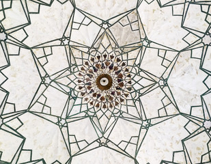 Geometric Pattern In The Red Fort