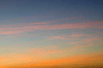 Colorful  Twilight Skyr Background