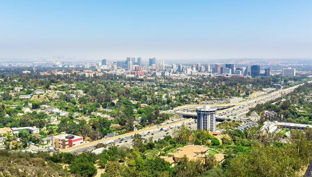 Los Angeles city landscape