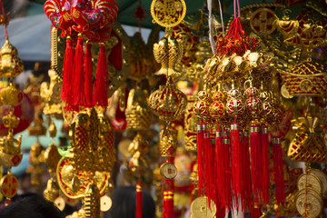 souvenirs Chinese New Year at China town market