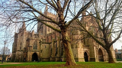 Hereford Cathedral. Wales