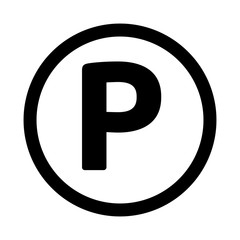 Parking icon.