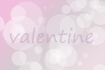 valentine text on ornament decoration background