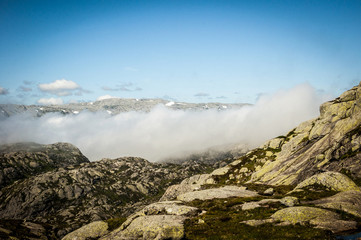 Top of the mountain