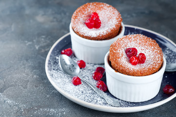 Homemade delicious souffle