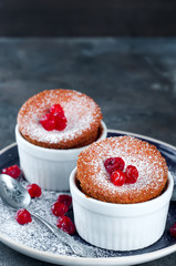Homemade delicious souffle