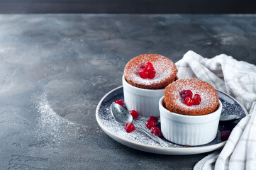 Homemade delicious souffle