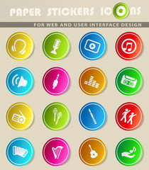 music icon set