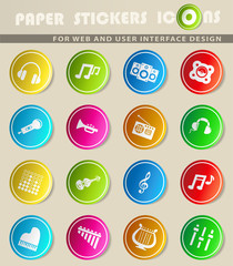 music icon set