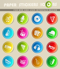 music icon set