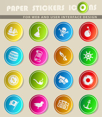 pirates icon set