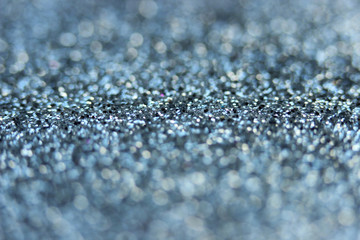 Blurred silver lights with bokeh effect purple Background. Soft and blur conception