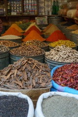 Morocco market spices