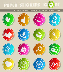 social media icon set