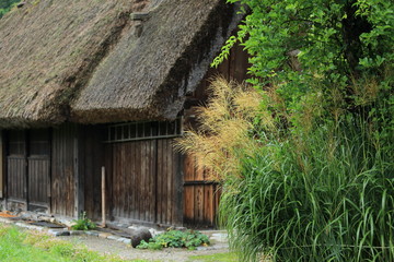 古い日本の木造家屋