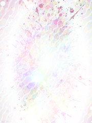 glowing splash, vector