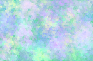 Abstract illustration coloured shapes