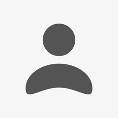 Man icon stock vector illustration flat design