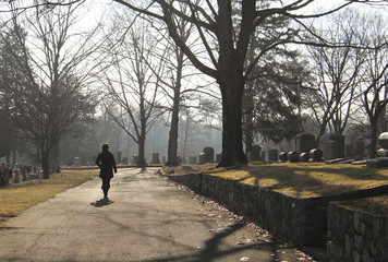 woman walking 