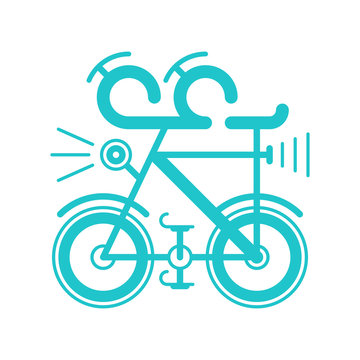 recommend clip art: Bicycle bike icon