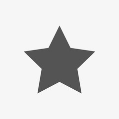 star icon stock vector illustration flat design