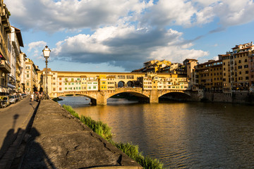 Obraz premium View of Florence cityscape overlook from Piazzale Michelangelo o
