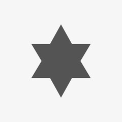 star icon stock vector illustration flat design