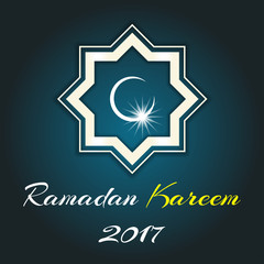 Ramadan Kareem. Vector