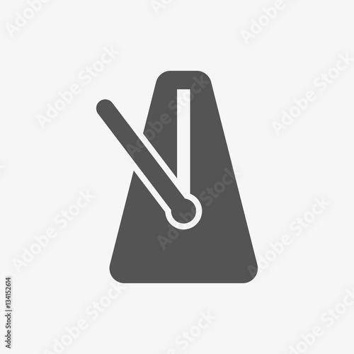 "metronome icon stock vector illustration flat design" Imágenes de