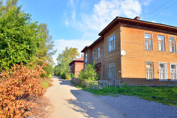 Street in the central part of Vologda.
