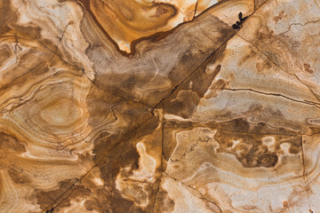 Brown granite texture close up.