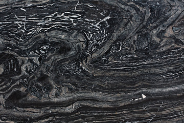 Abstract background of black marble.