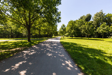 Natural park Volkspark Dutzendteich in Nuremberg