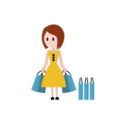 Shopping vector