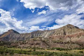 Mountain ridge in western Colorado