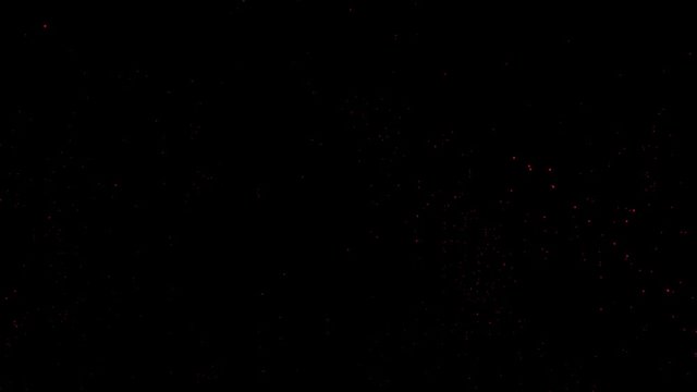 Dissolve animation of word LOGISTICS in red