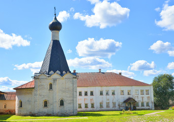 Fototapeta premium Kirillo-Belozersky monastery by day.