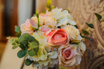 Beautiful wedding bouquet