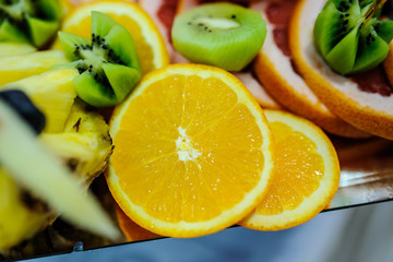 Orange and grapefruit rings