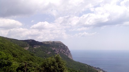 Fototapeta premium гора и море