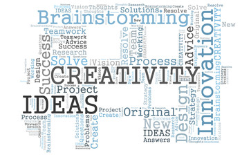 Ideas word cloud